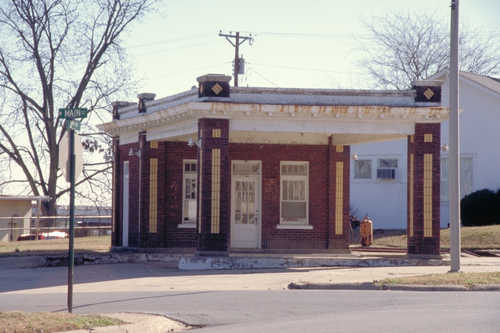 Old Gas Station Along Crowley