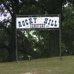 Entrance to Rocky Hill Cemetery