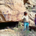 Petroglyphs at Ute Mountain Ute Tribal Park