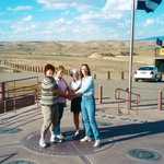 Happy Visitors at the Four Corners Monument