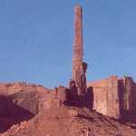 "Yei" or Spiritual Figure in Monument Valley