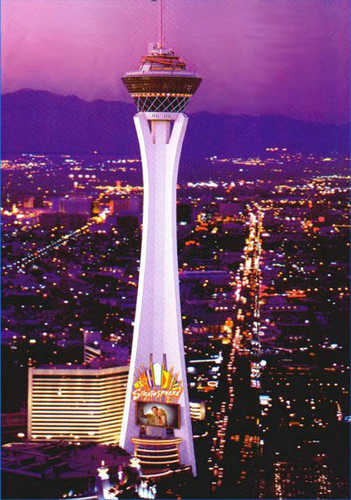 Stratosphere at Nighttime
