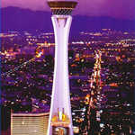 Stratosphere at Nighttime