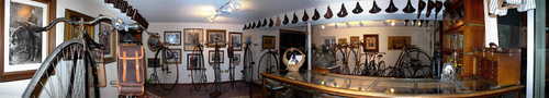 Inside the Golden Oldy Cyclery