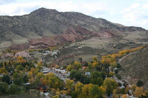 Overlooking the Historic Town of Morrison