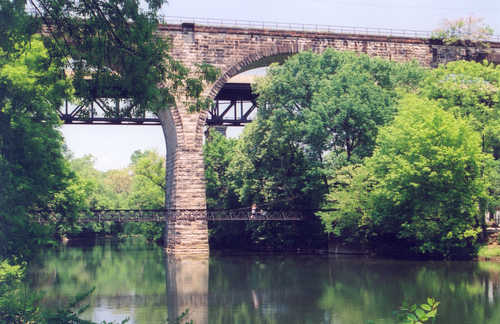 Stone Bridge Over the Brandywine River