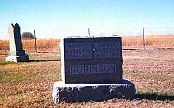 Grave of Harriet and Napoleon Robinson