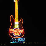 All Lit Up at the Hard Rock Cafe