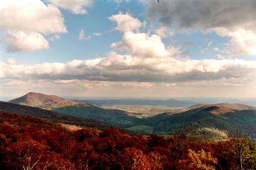 Mt. Marshall from Skyline Drive