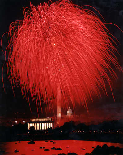Fireworks at the Capital