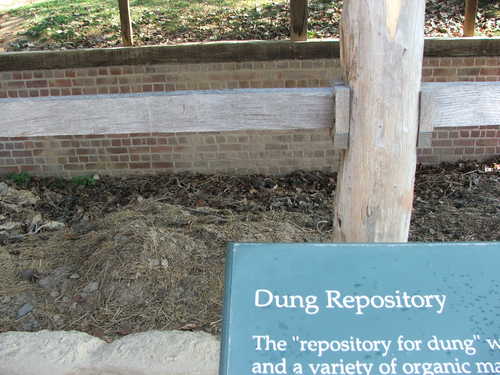 Dung Repository on Mt. Vernon Estate