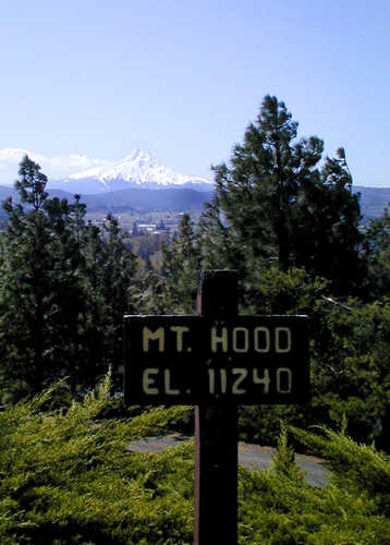 Mt. Hood View from Panorama Point