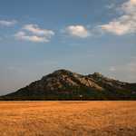 Saddle Mountain from the Wichita Mountains Byway