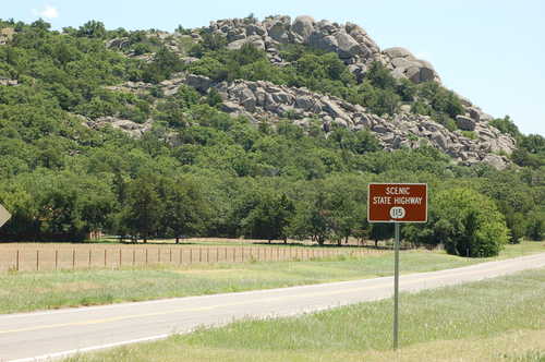 Scenic State HWY 115 Sign