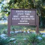 Edisto Beach State Park Interpretive Center Sign