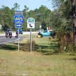 Florida Scenic Highway and Lake County Road 445 Signage