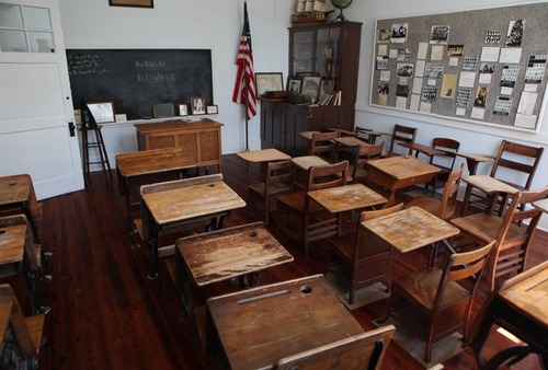 Classroom at the Barberville Pioneer Settlement