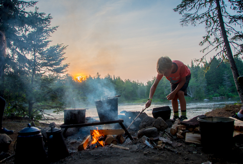 Morning Campfire