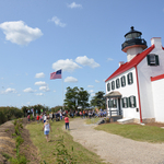 Bayshore Heritage Byway, NJ East Point Lighthouse at Heislerville Wildlife Management Area.