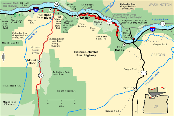 Historic Columbia River Highway - East Section