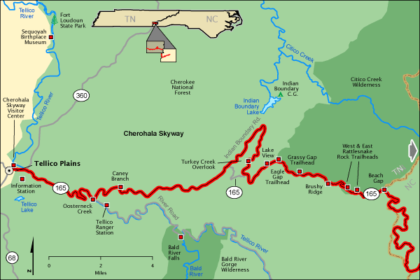 Tennessee Section Map