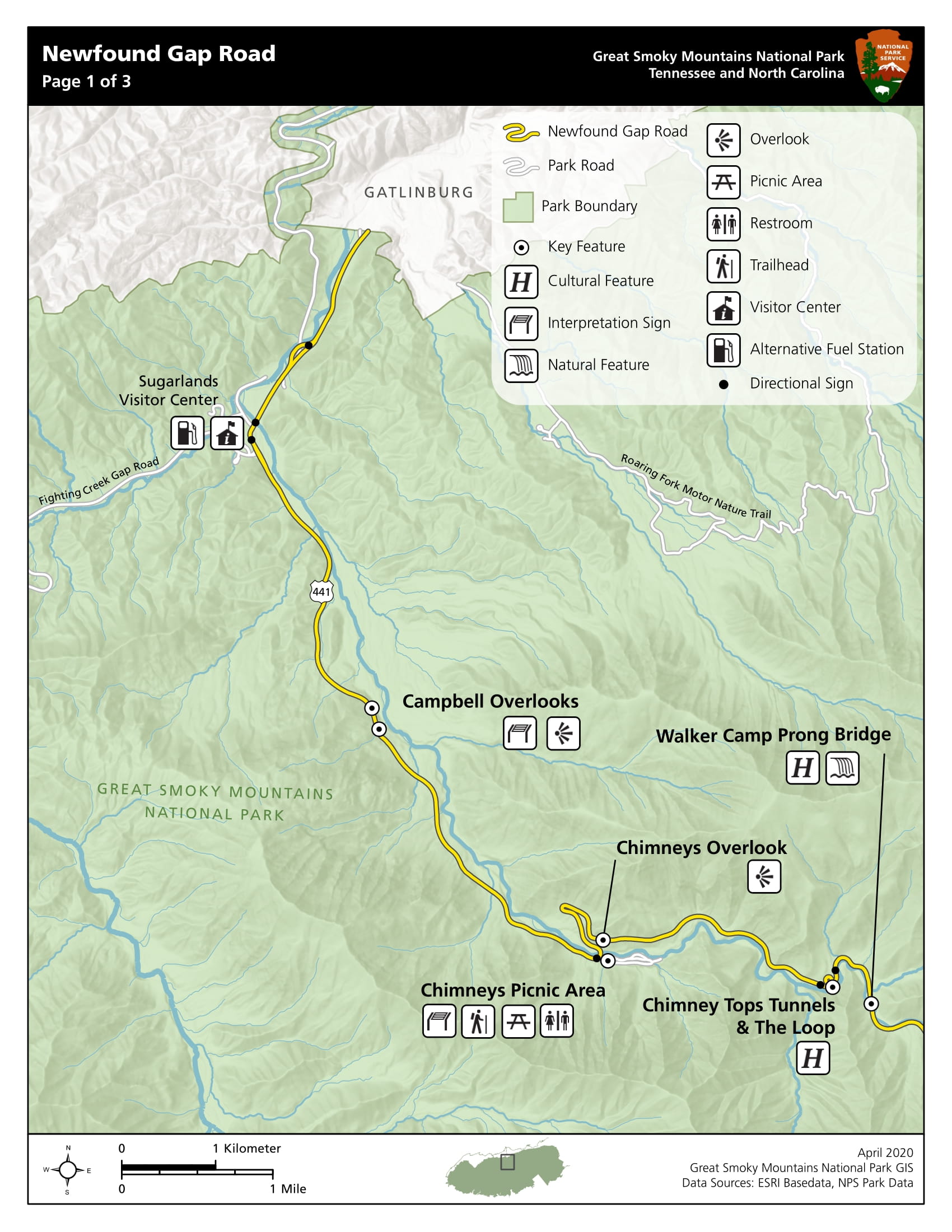 Sugarlands Area