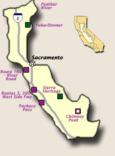 Central Valley Section Map