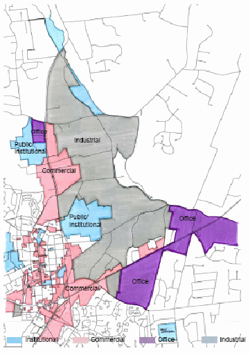 Non-Residential Zoning in Raritan Township and Flemington Borough